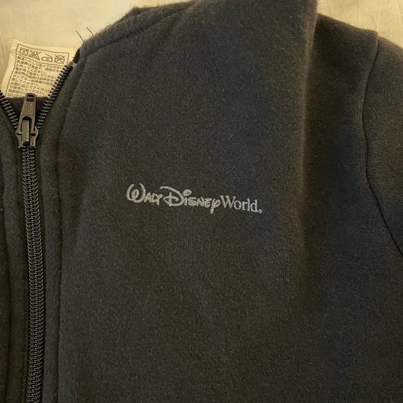 Disney Parks Glitter Icons zip up hooded sweatshirt - Picture 2 of 5